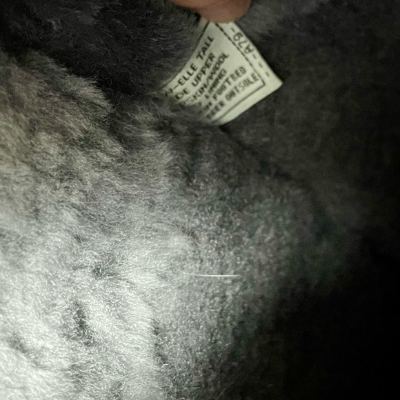 NWOT Blue Grey Bear Paw Cozy Tall Wool Lined Boots - Picture 13 of 15